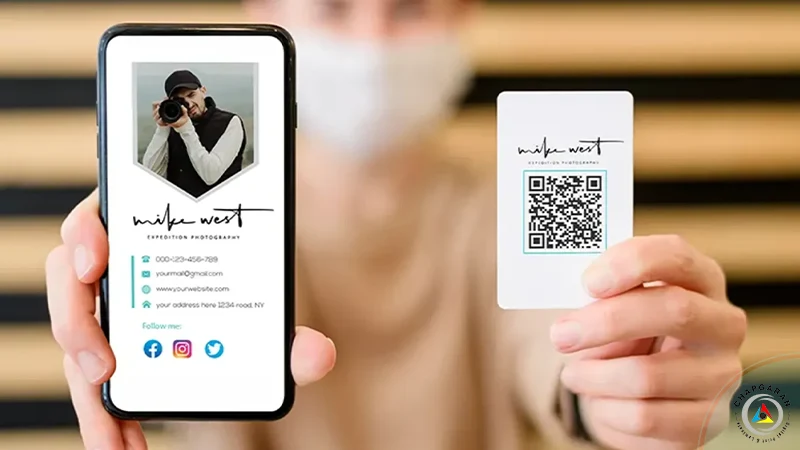 استفاده از qr code در کارت ویزیت