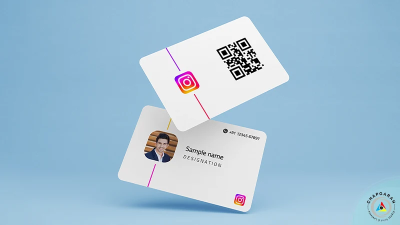 ساخت بارکد اینستاگرام برای کارت ویزیت