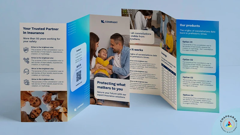 بروشور آکاردئونی