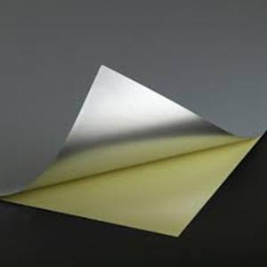 لیبل متالایز نقره ای