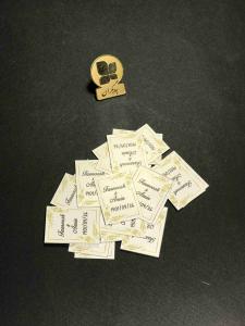 لیبل PVC با روکش مخملی