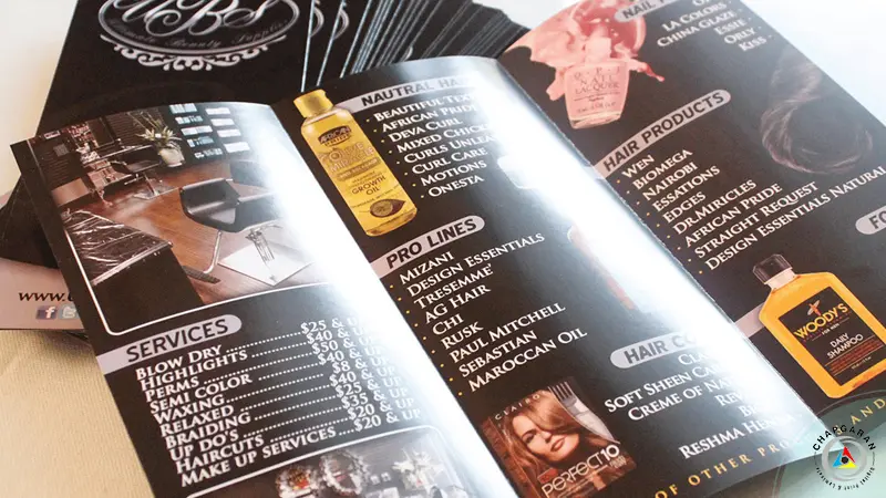 چاپ کاتالوگ روی کاغذ گلاسه