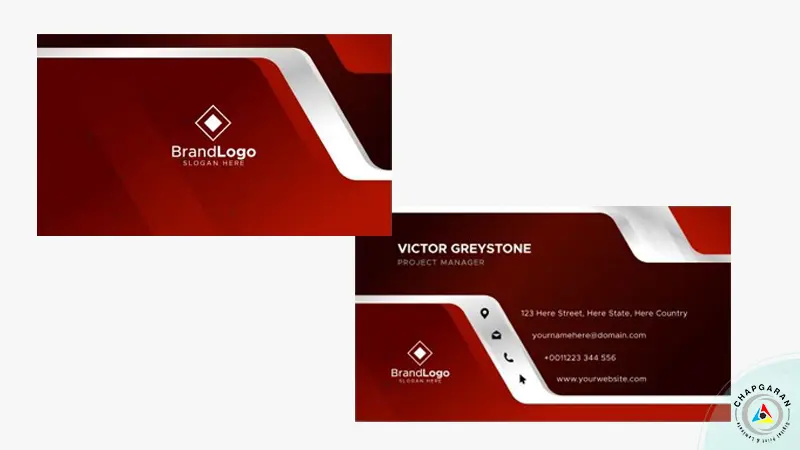 بورگاندی تیره با سفید