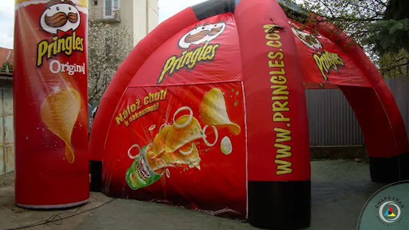 تبلیغات در سازه های بادی