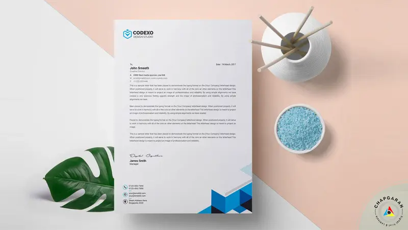 سربرگ نشانه اعتبار و اعتماد