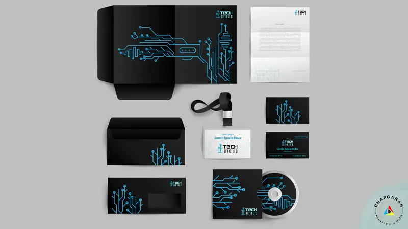 ست اداری و شرکتی انواع پاکت ها