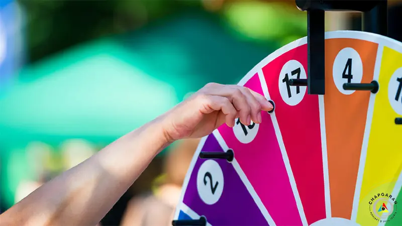 قرعه کشی و مسابقه در نمایشگاه