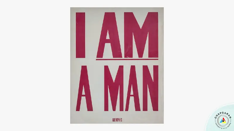 پوستر  i am a man