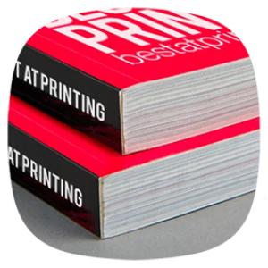 صحافی چسب گرم A5 افقی(چاپ مقوا+سلفون+چسب)